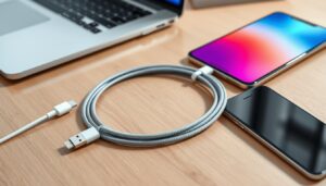cable that charges laptop tablet and phone​
